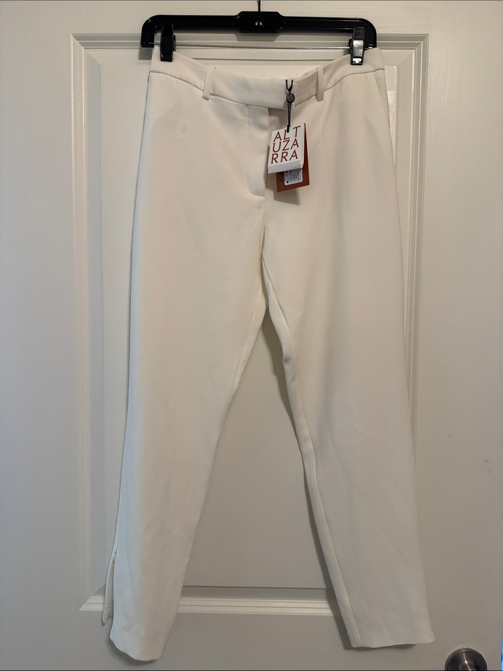 Altuzarra Off-White Tailored Ankle Trousers
